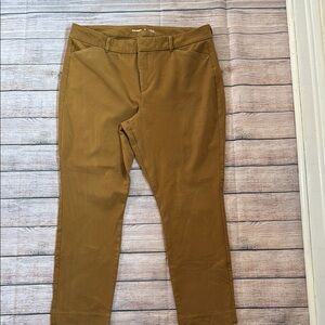 Old Navy Camel Brown Pixie Pants size 16